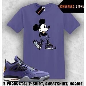 Shirt Match Aj 4 Lakers Lakeshow 2026 Matching Tee M Mouse
